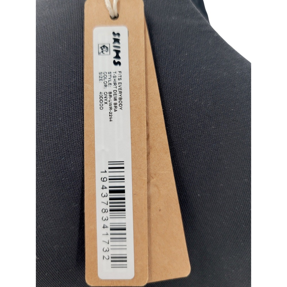 SKIMS Fits Everybody T-Shirt Demi Bra 40DDD (40G) Underwire Comfort Everyday - Picture 2 of 4